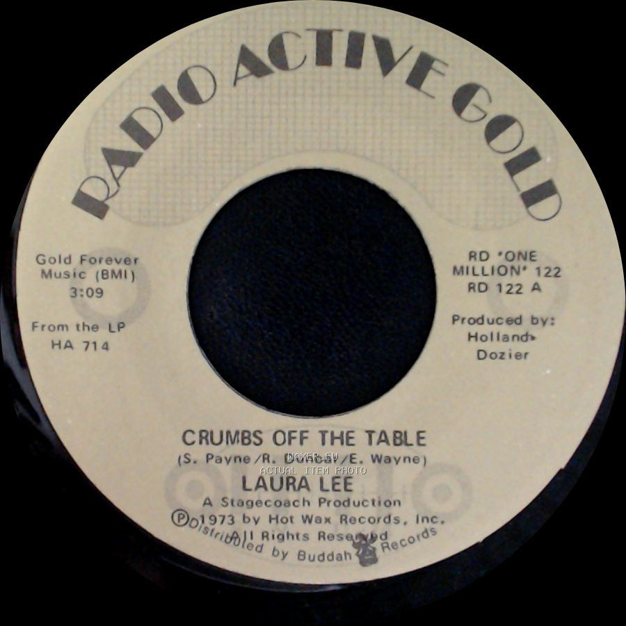 Laura Lee - Crumbs Off The Table / You've Got To Save Me side A