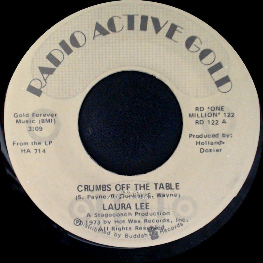 Laura Lee - Crumbs Off The Table / You've Got To Save Me side A