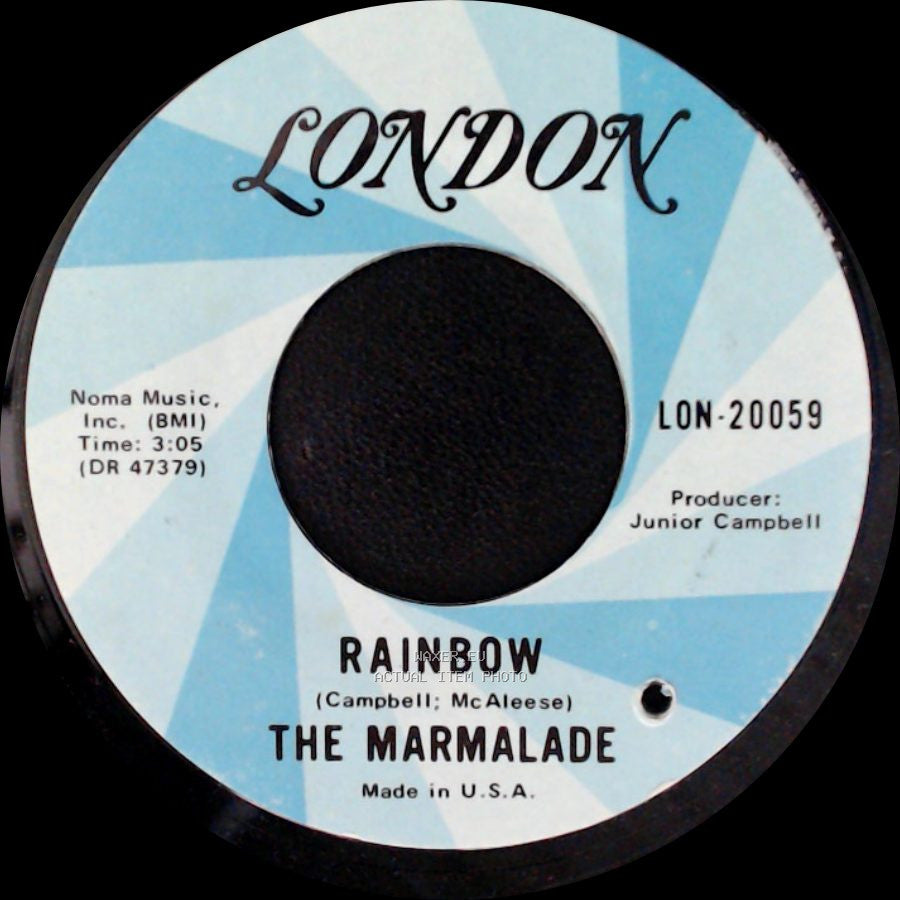 The Marmalade - The Ballad Of Cherry Flavar / Rainbow side B