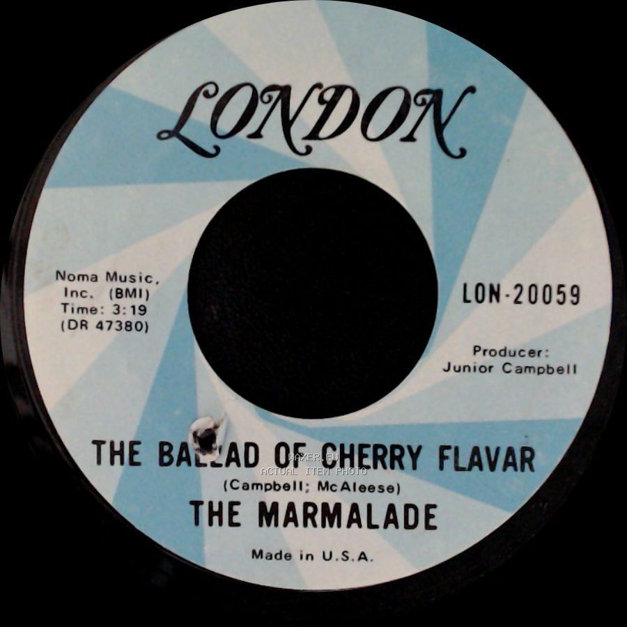 The Marmalade - The Ballad Of Cherry Flavar / Rainbow side A