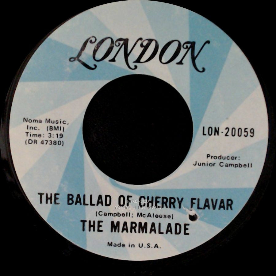 The Marmalade - The Ballad Of Cherry Flavar / Rainbow side B