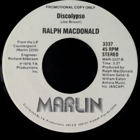 Ralph Macdonald - I Need Someone / Discolypso side B