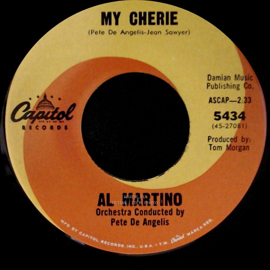 Al Martino - My Cherie / Ramona side A