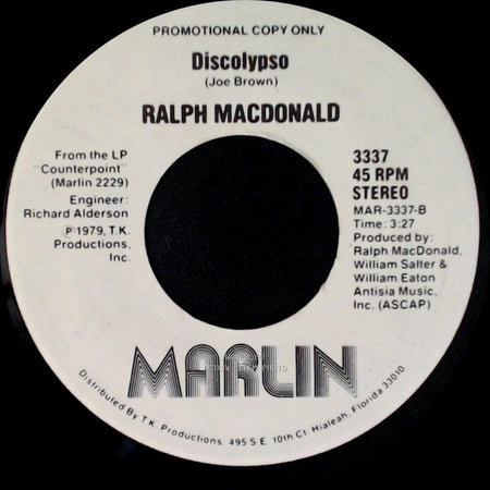 Ralph Macdonald - I Need Someone / Discolypso side B