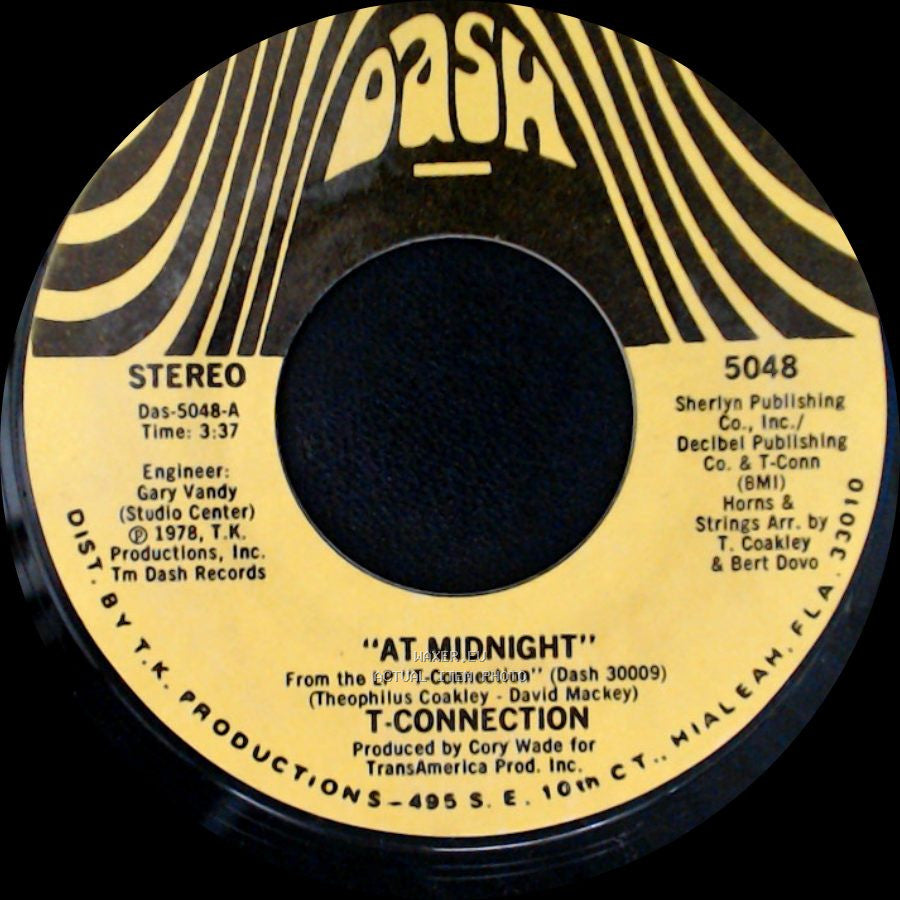 T-Connection - At Midnight / Playin' Games side A