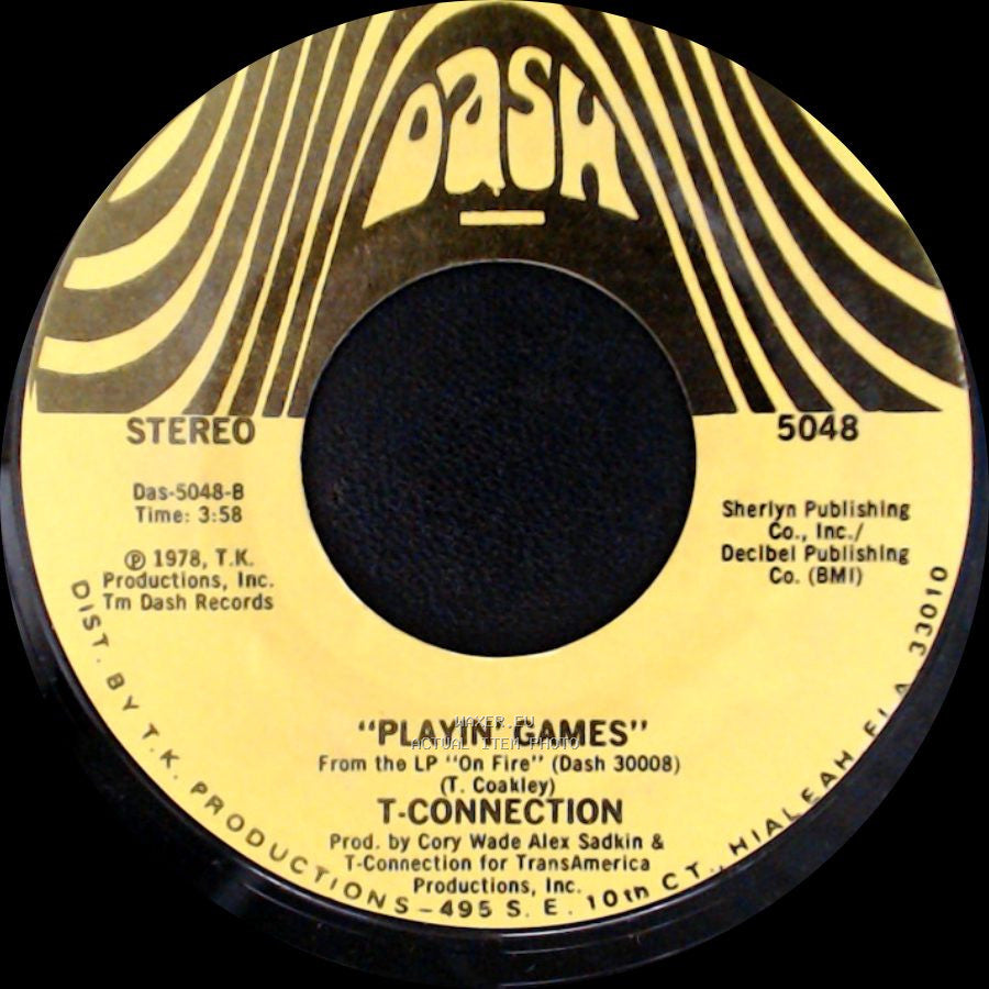 T-Connection - At Midnight / Playin' Games side B