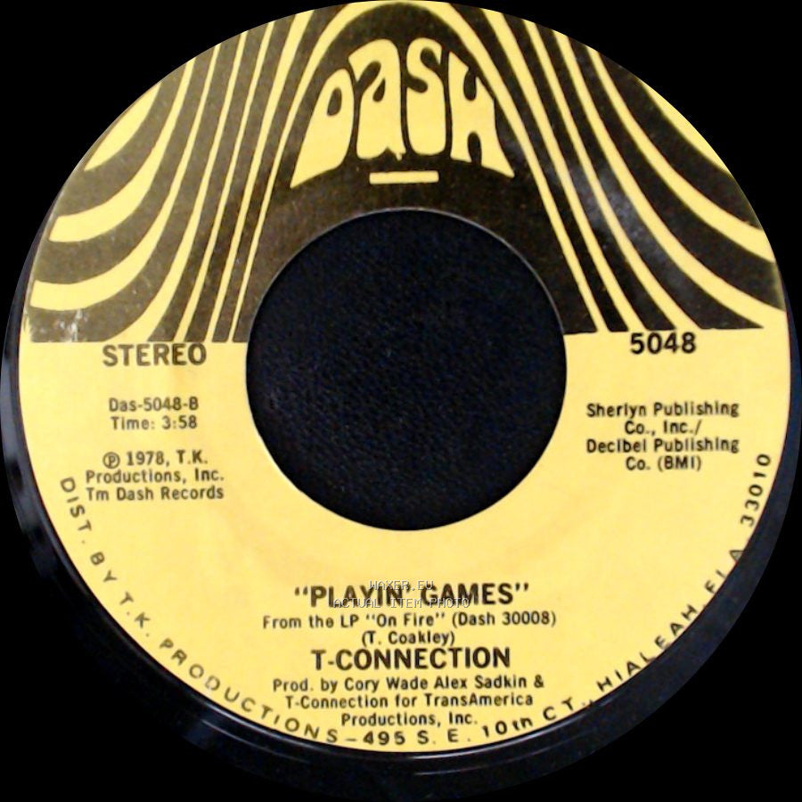 T-Connection - At Midnight / Playin' Games side B