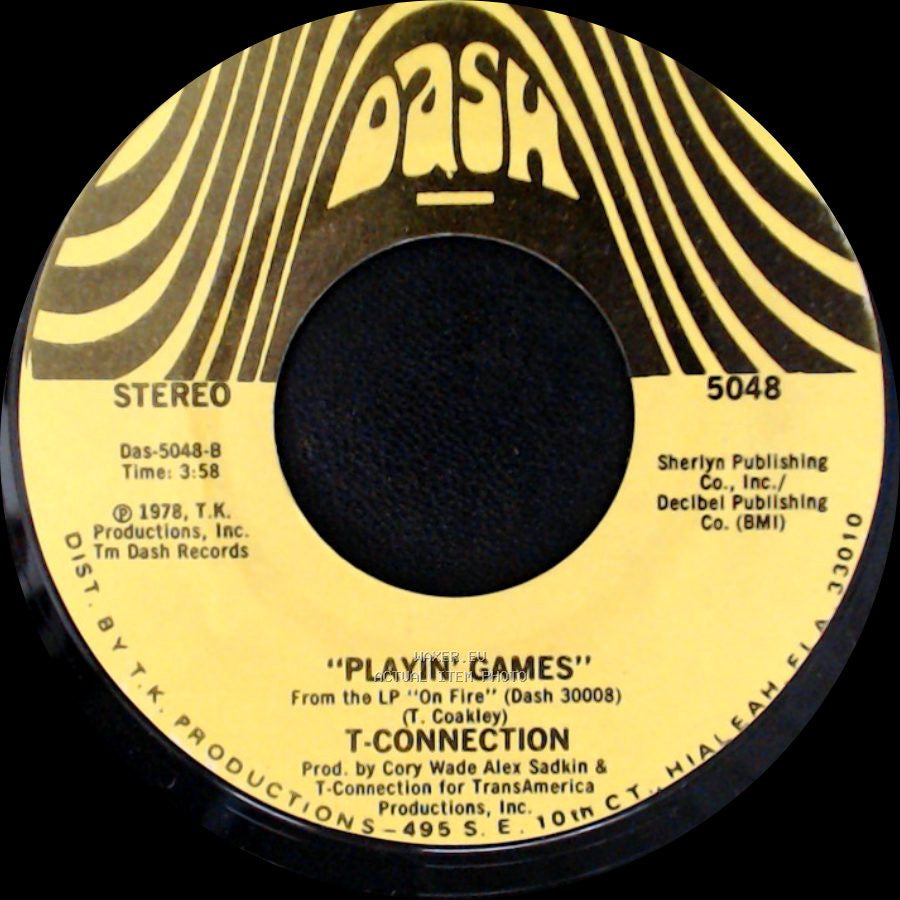 T-Connection - At Midnight / Playin' Games side A