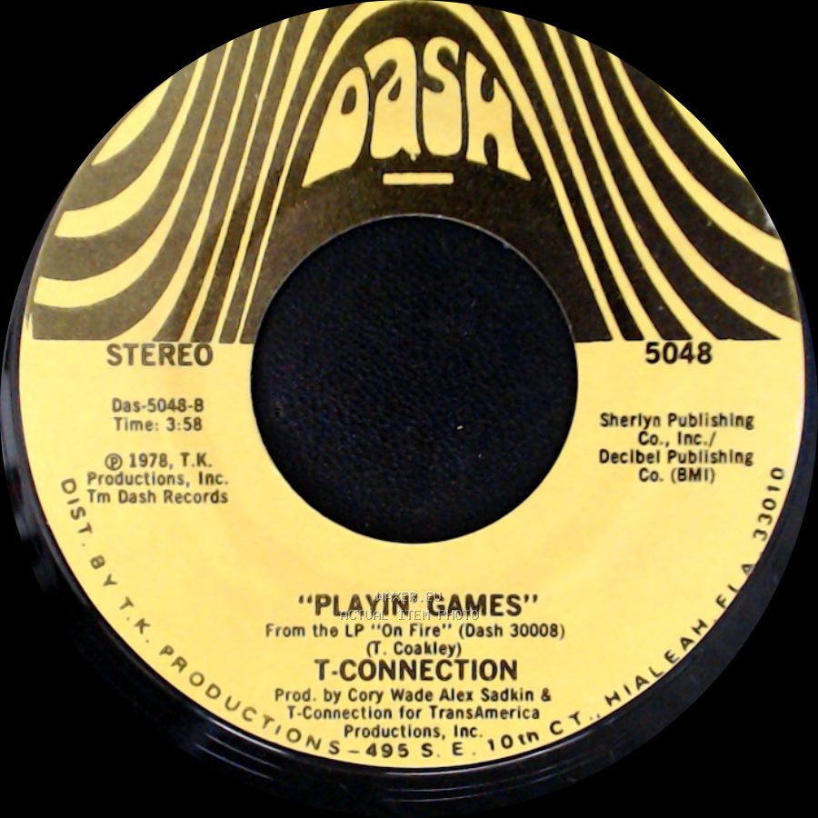 T-Connection - At Midnight / Playin' Games side A