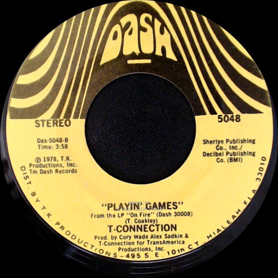 T-Connection - At Midnight / Playin' Games side A