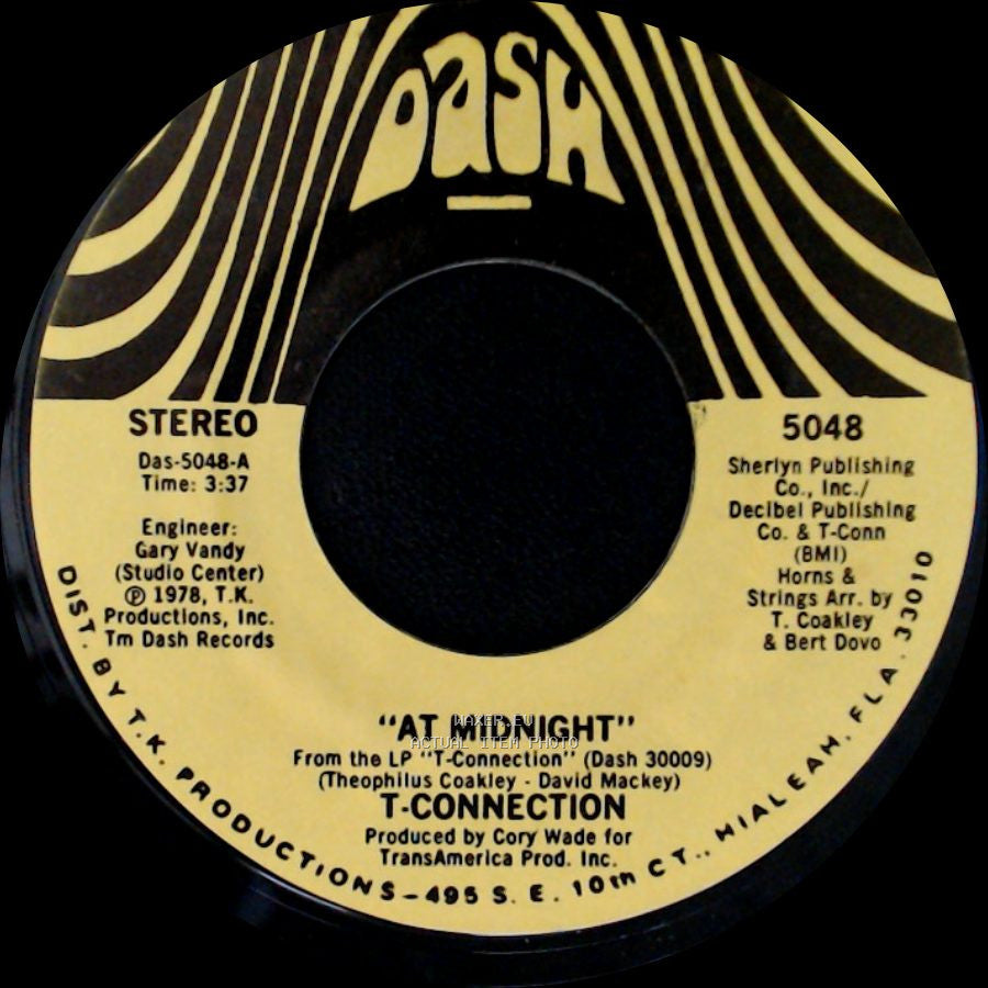 T-Connection - At Midnight / Playin' Games side B