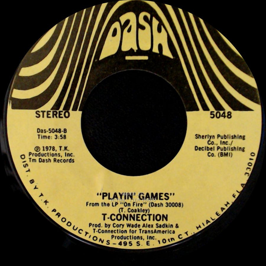 T. Connection - Playin' Games / At Midnight side A
