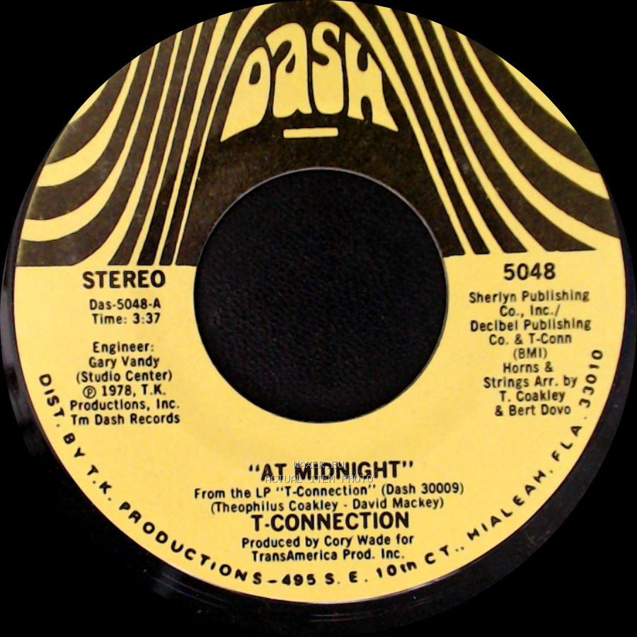 T. Connection - Playin' Games / At Midnight side A