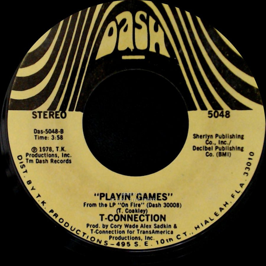 T-Connection - At Midnight / Playin' Games side A