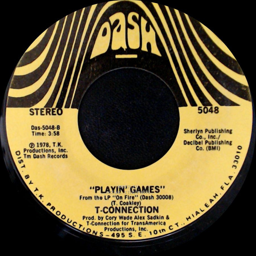 T-Connection - At Midnight / Playin' Games side A