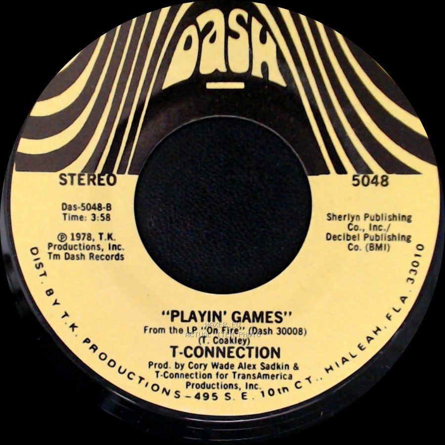 T. Connection - Playin' Games / At Midnight side A