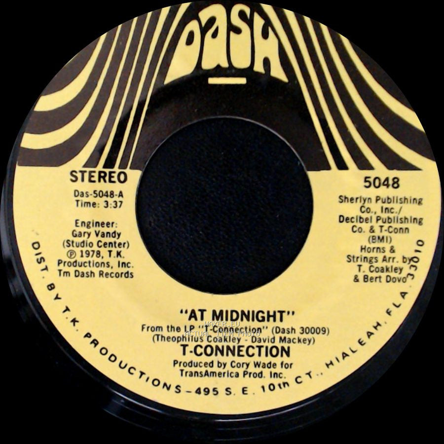 T-Connection - At Midnight / Playin' Games side B