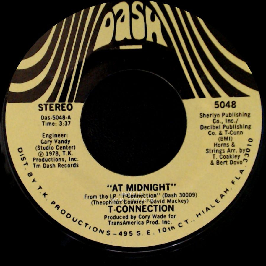 T. Connection - Playin' Games / At Midnight side A