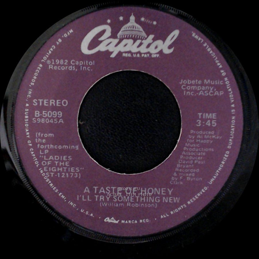 A Taste Of Honey - I'll Try Something New / Good-Bye Baby side A