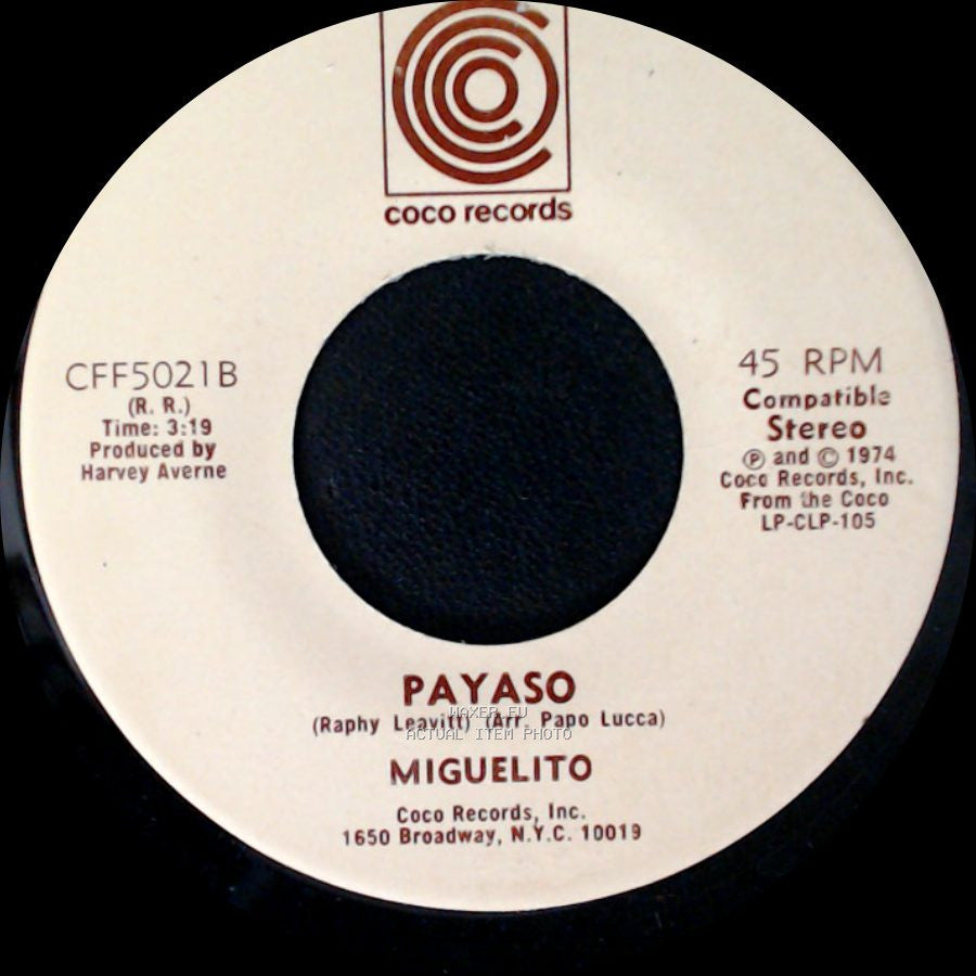 Miguelito - Payaso / Miguelin side A