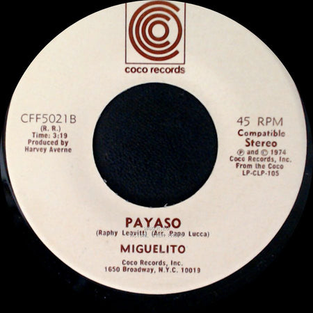 Miguelito - Payaso / Miguelin side A