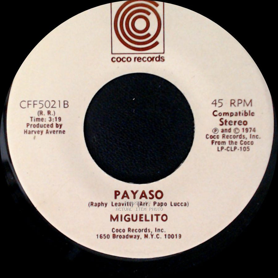 Miguelito - Payaso / Miguelin side A