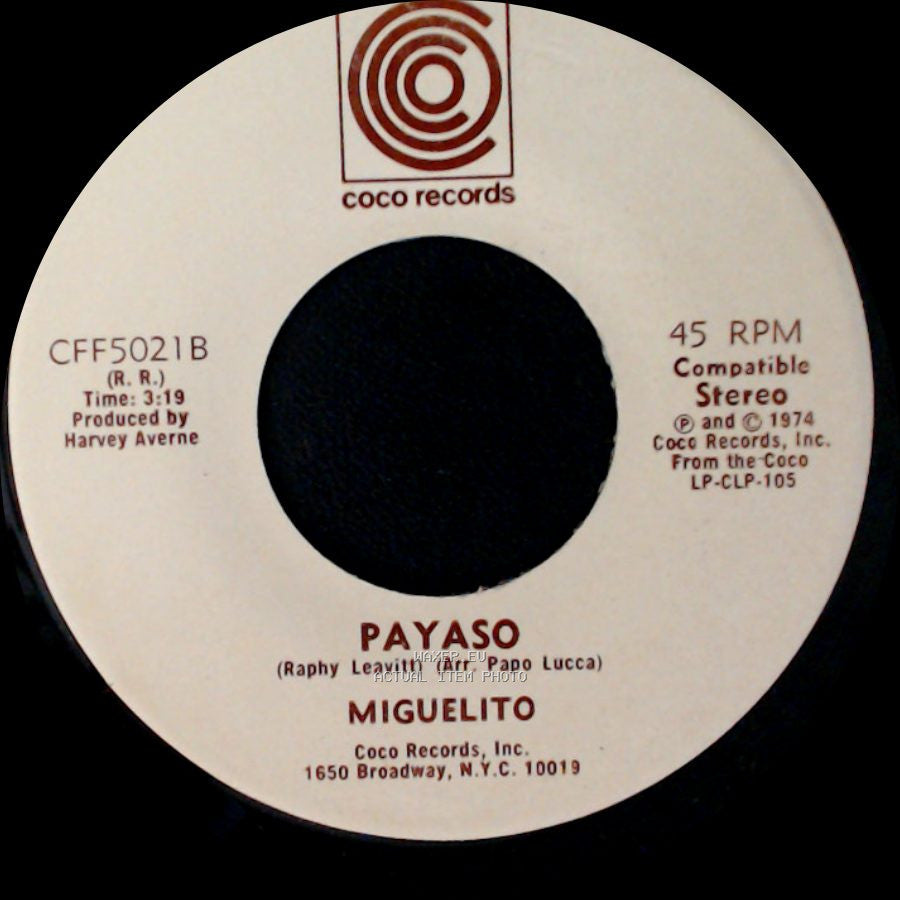 Miguelito - Payaso / Miguelin side A