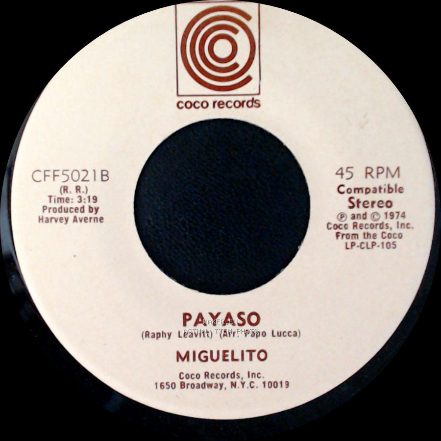 Miguelito - Payaso / Miguelin side B