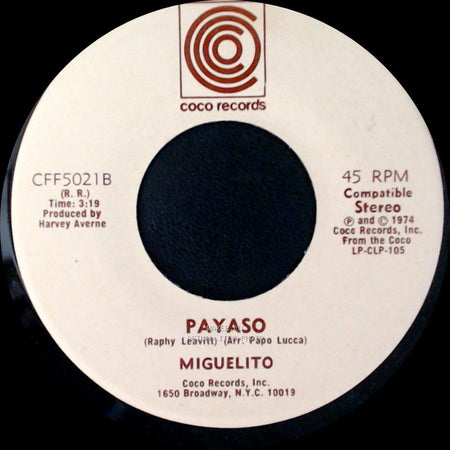 Miguelito - Payaso / Miguelin side B