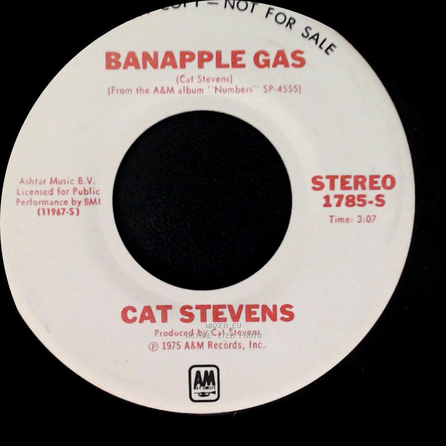 Cat Stevens - Banapple Gas / Banapple Gas side A
