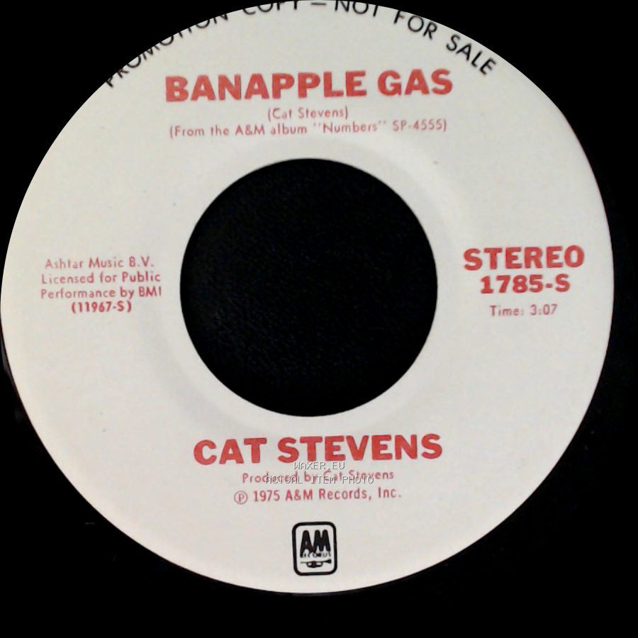 Cat Stevens - Banapple Gas / Banapple Gas side A