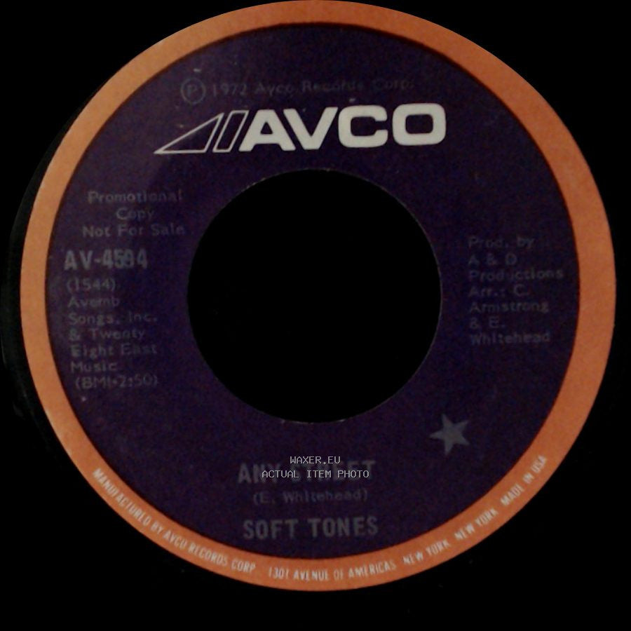 Soft Tones - Any Street / Any Street side B
