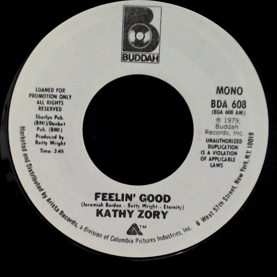Kathy Zory - Feelin' Good / Feelin' Good side A
