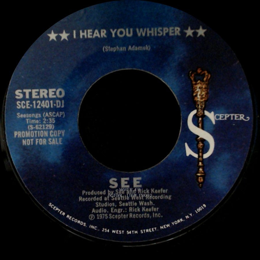 See - I Hear You Whisper / Bicycle side A