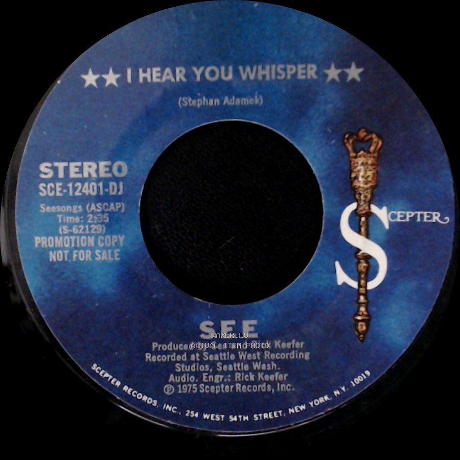 See - I Hear You Whisper / Bicycle side B
