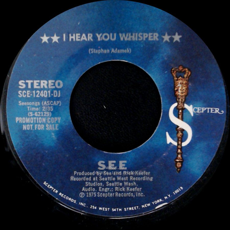 See - I Hear You Whisper / Bicycle side B