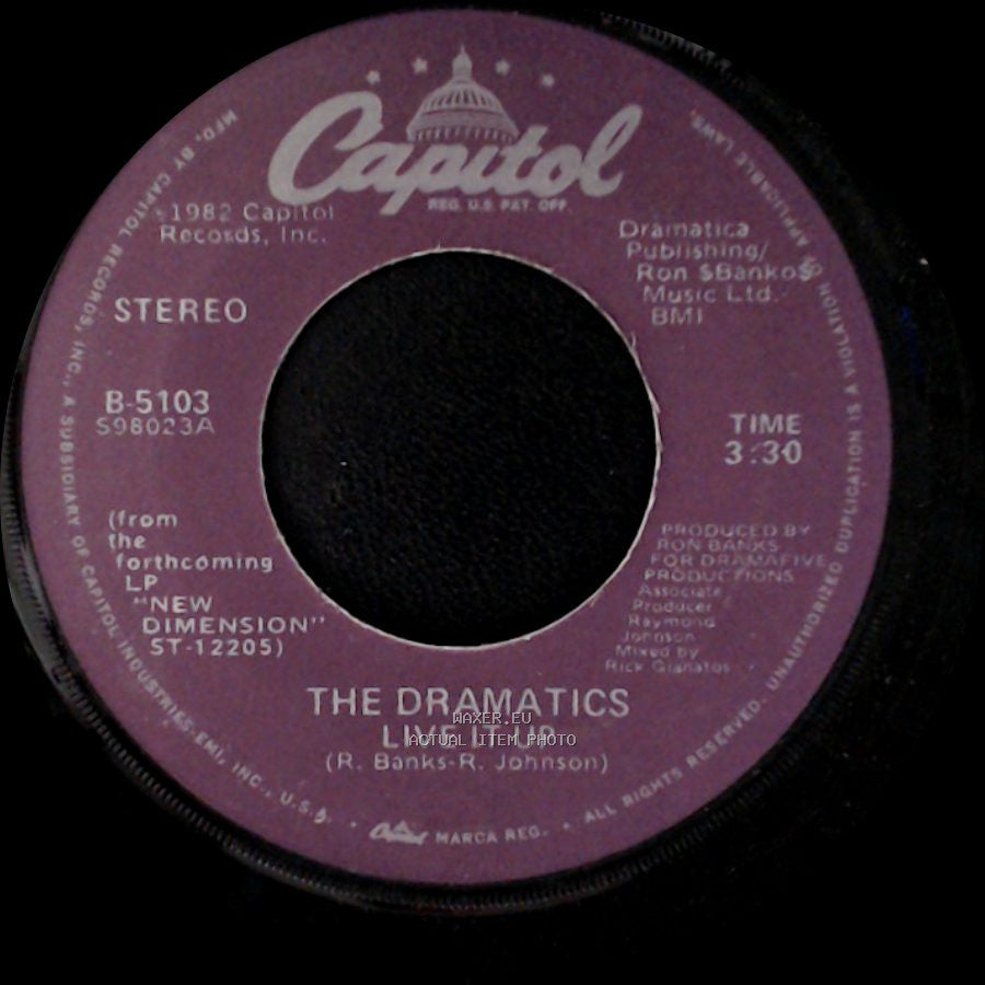 The Dramatics - Live It Up / She's My Kind Of Girl side A