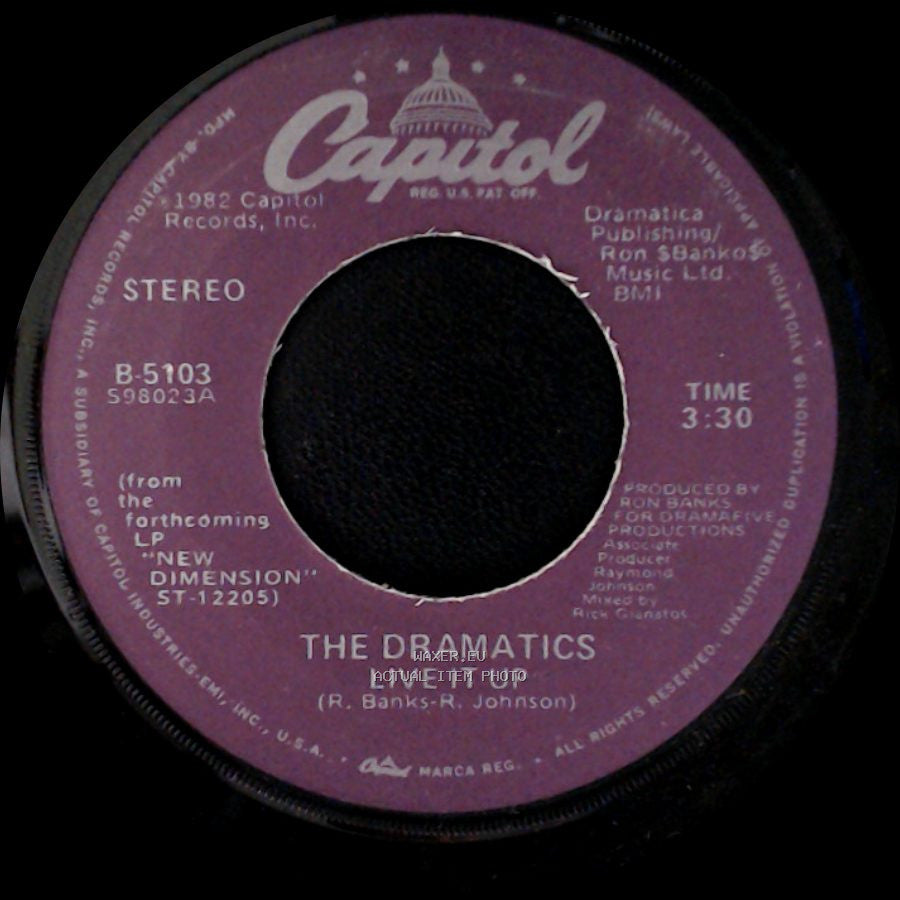 The Dramatics - Live It Up / She's My Kind Of Girl side A