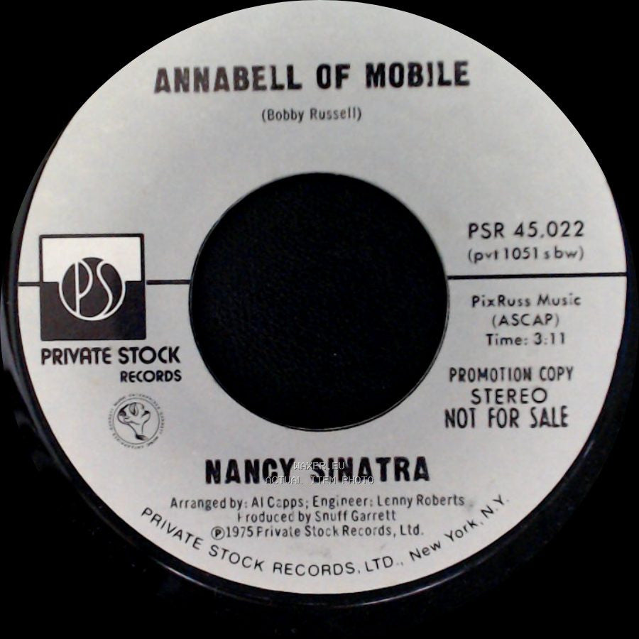 Nancy Sinatra - Annabell Of Mobile / Annabell Of Mobile side A