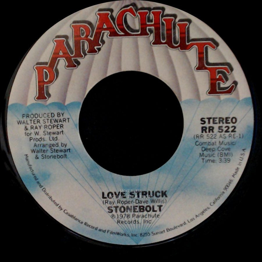 Stonebolt - Love Struck / Was It You side A