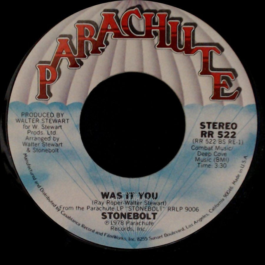Stonebolt - Love Struck / Was It You side B