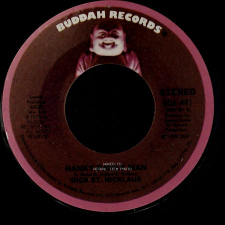 Dick St. Nicklaus - Hanky Panky Man / Hanky Panky Man side B