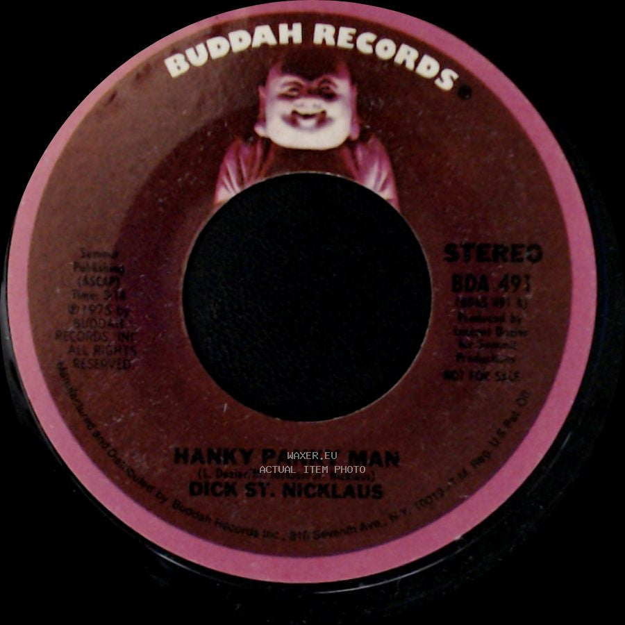 Dick St. Nicklaus - Hanky Panky Man / Hanky Panky Man side A