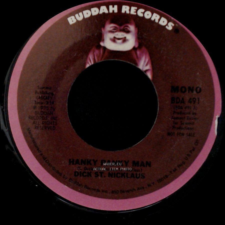Dick St. Nicklaus - Hanky Panky Man / Hanky Panky Man side B