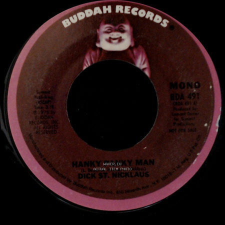 Dick St. Nicklaus - Hanky Panky Man / Hanky Panky Man side B