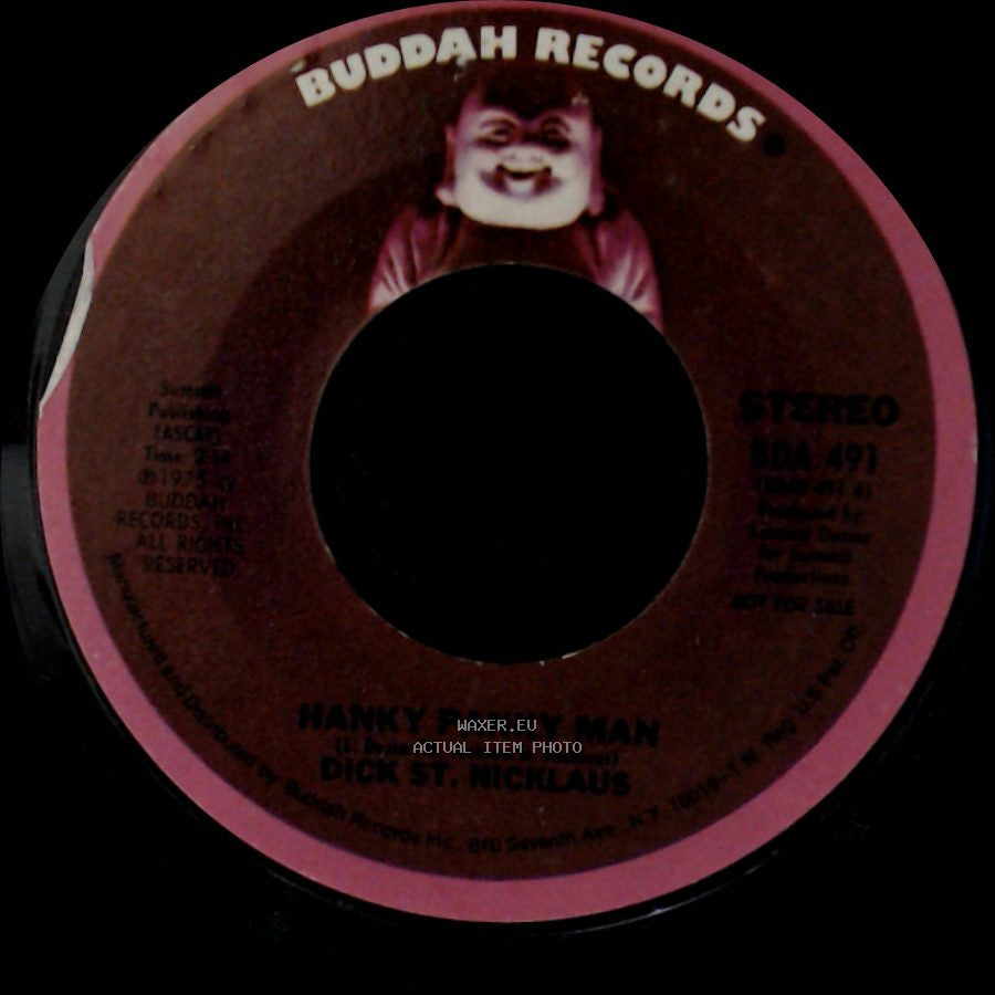 Dick St. Nicklaus - Hanky Panky Man / Hanky Panky Man side A
