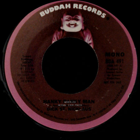 Dick St. Nicklaus - Hanky Panky Man / Hanky Panky Man side B