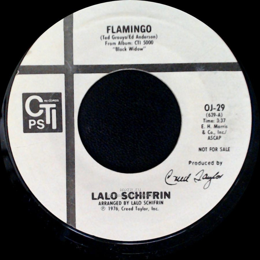 Lalo Schifrin - Flamingo / Flamingo side A