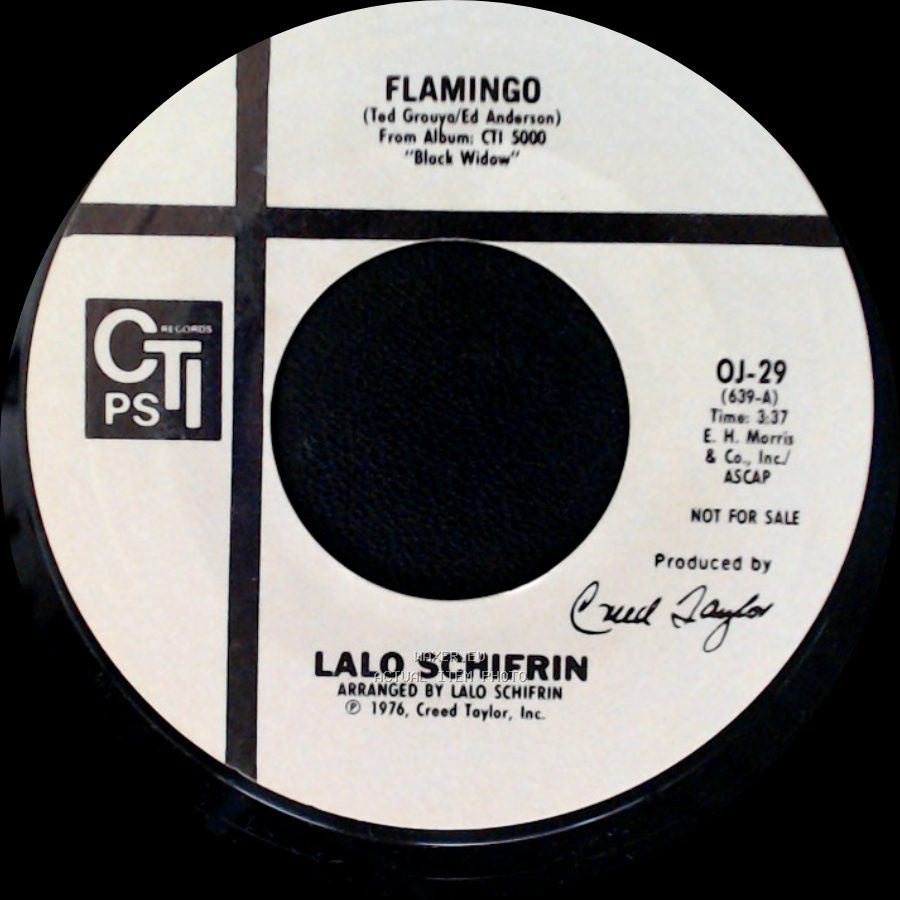Lalo Schifrin - Flamingo / Flamingo side B