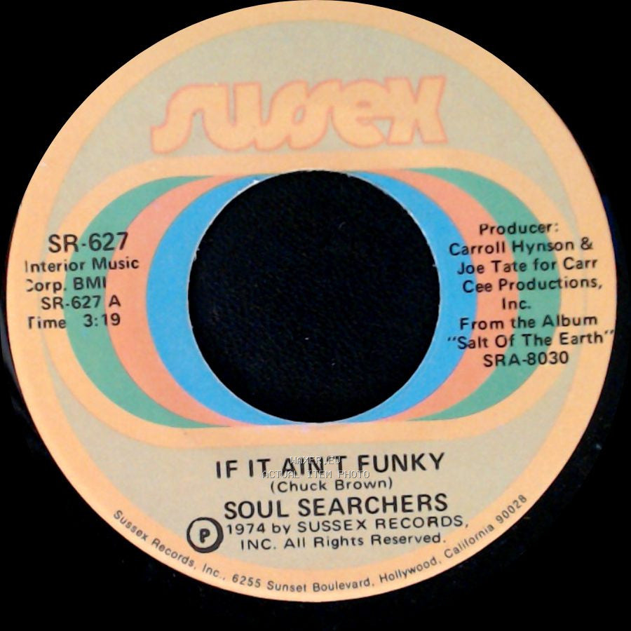 Soul Searchers - If It Ain't Funky / Wind Song side A